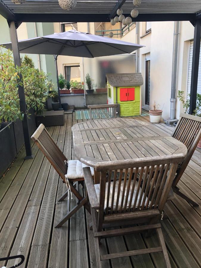 Magnifique Appart + Terrasse De 35M² Apartman Strasbourg Kültér fotó